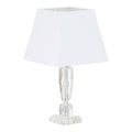Halina Crystal White Table Lamp