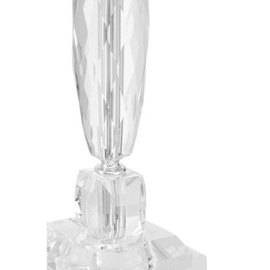 Halina Crystal White Table Lamp