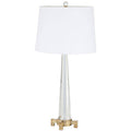 Hania Crystal Antique Brass Table Lamp