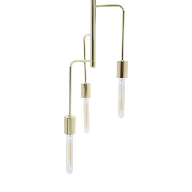 Lagona 3 Bulb Gold Pendant Light