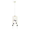 Lagona 6 Bulb Gold Pendant Light