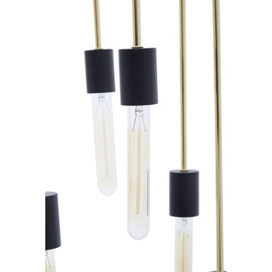 Lagona 6 Bulb Gold Pendant Light