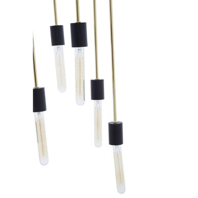 Lagona 6 Bulb Gold Pendant Light