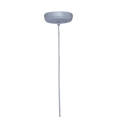 Lavis Teardrop Silver Pendant Light