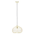 Lavis 1 Bulb Gold Pendant Light