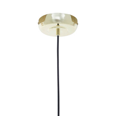 Lavis 1 Bulb Gold Pendant Light