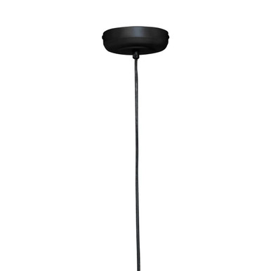Lavis Teardrop Black Pendant Light