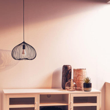 Lavis Black Pendant Light