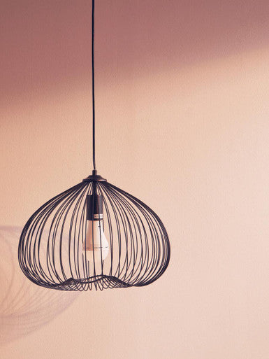 Lavis Black Pendant Light