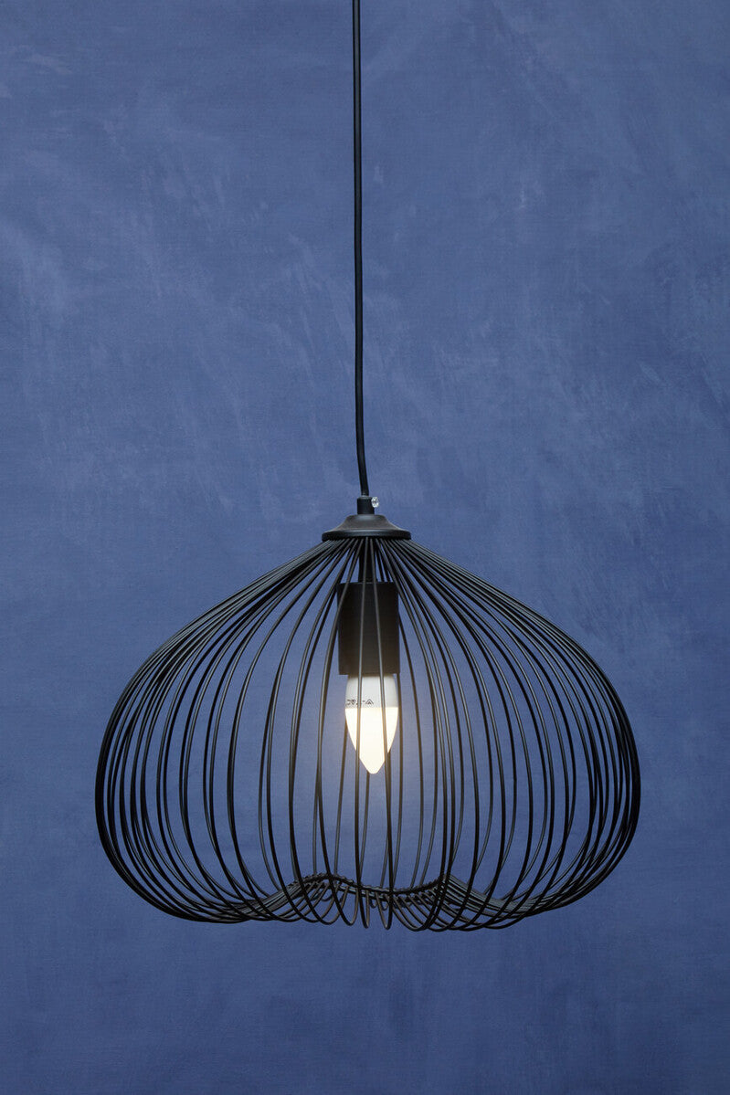 Lavis Black Pendant Light