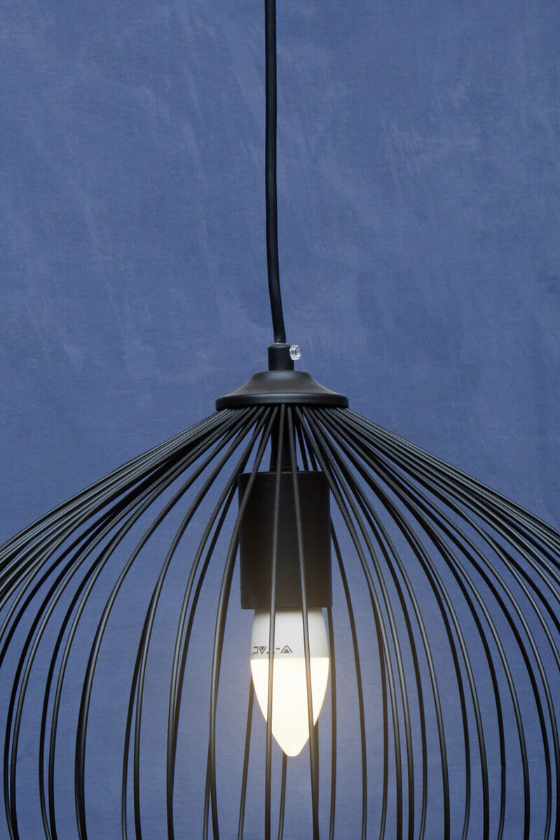 Lavis Black Pendant Light