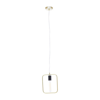 Lavis Black & Gold Pendant Light