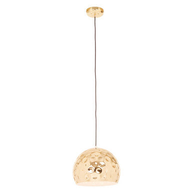 Leni Gold Dome Pendant Light