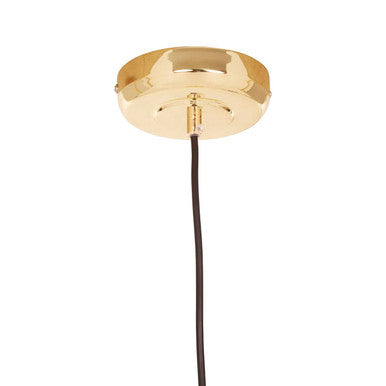 Leni Gold Dome Pendant Light