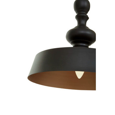 Lenno Small Leni Black & Gold Pendant Light