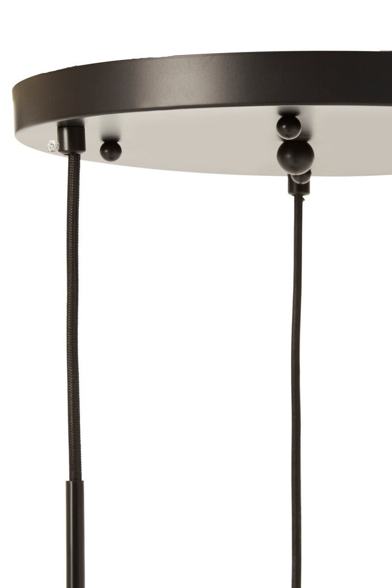 Revive Dia 3 Glass Black Scandinavian Pendant Light