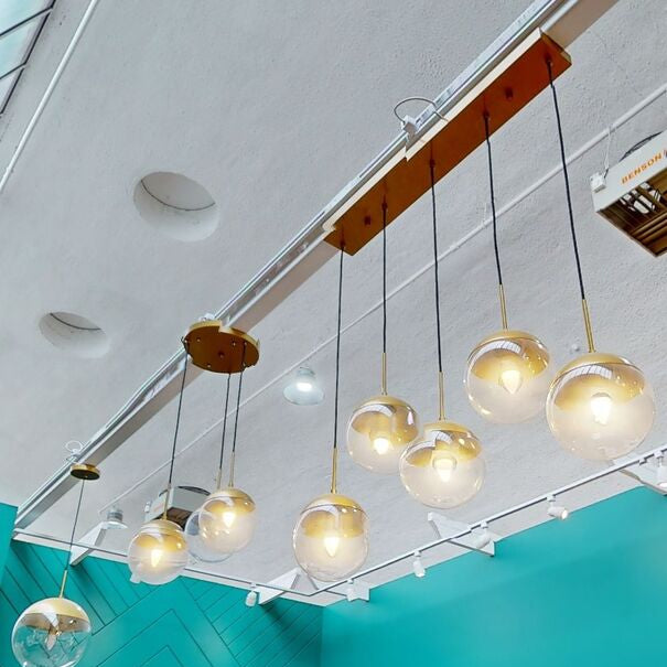 Revive Gold 3 Bulb Pendant Light