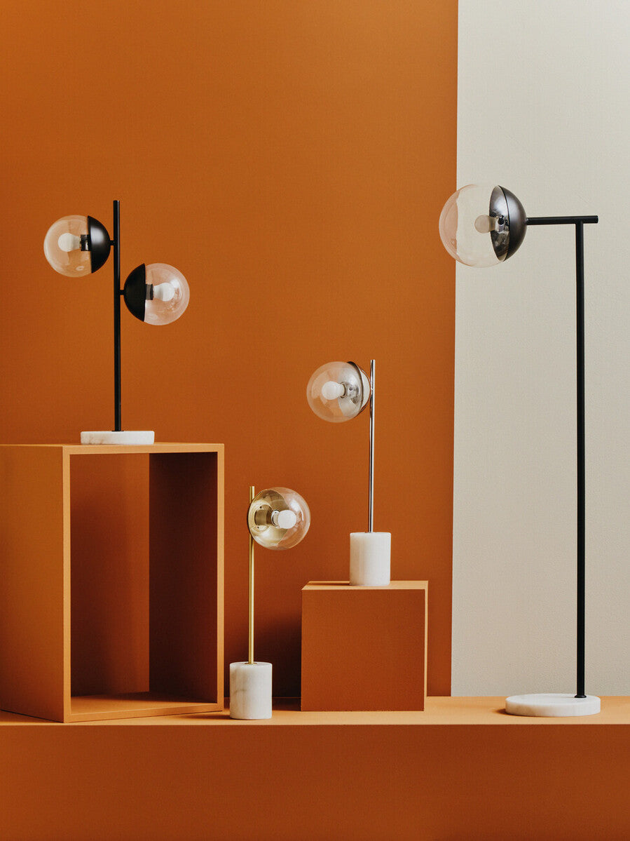 Revive Black Floor Lamp