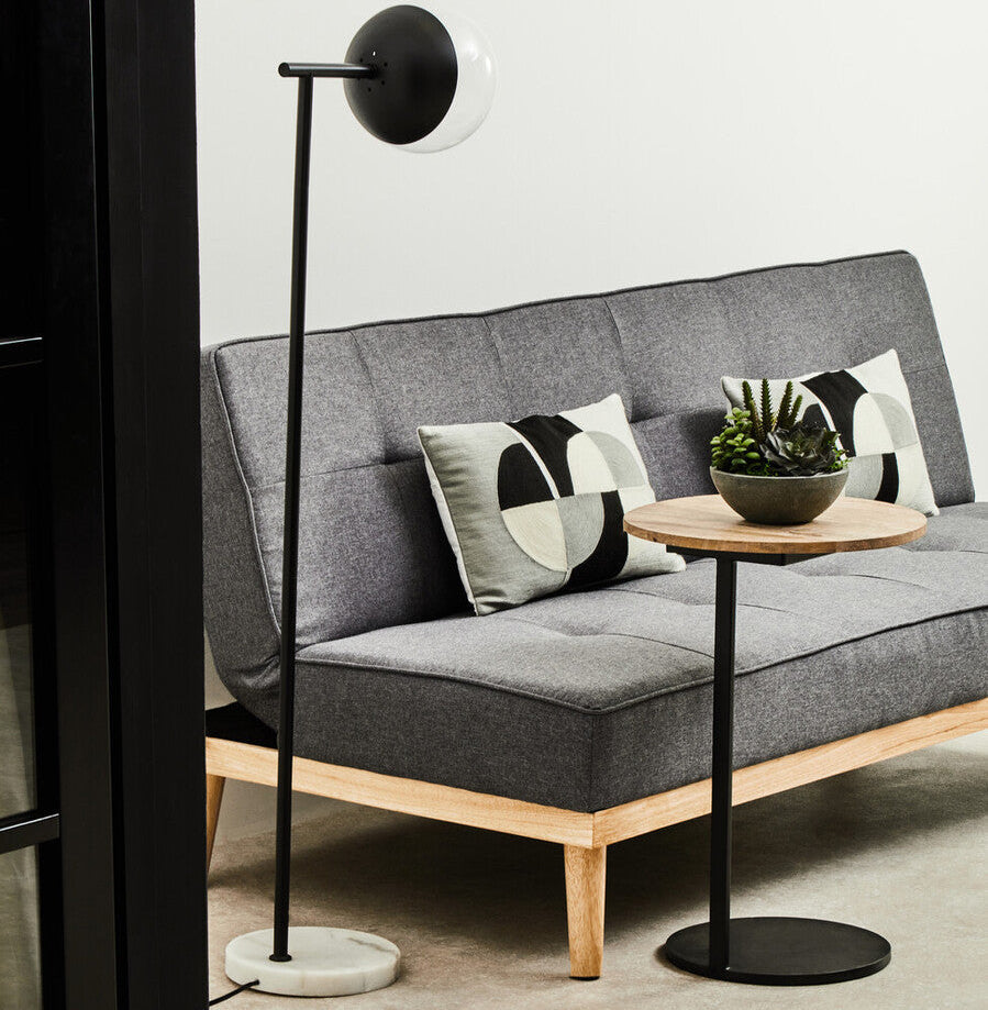 Revive Black Floor Lamp