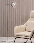 Revive Chrome Floor Lamp