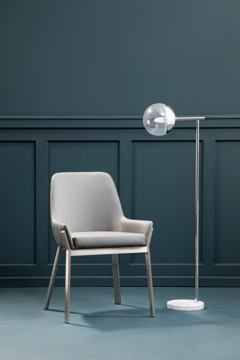 Revive Chrome Floor Lamp