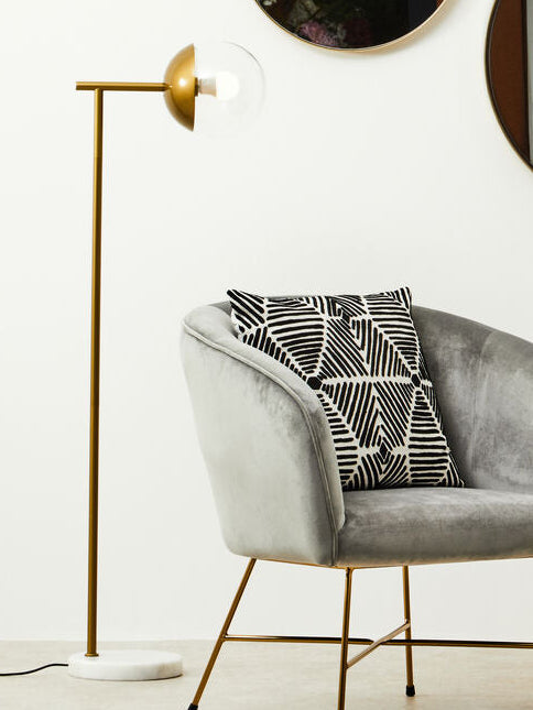 Revive Gold Metal Floor Lamp