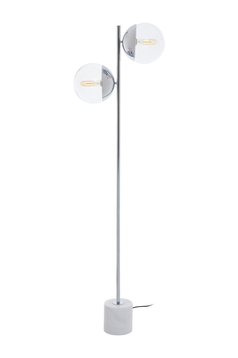 Revive Chrome 2 Light Floor Lamp