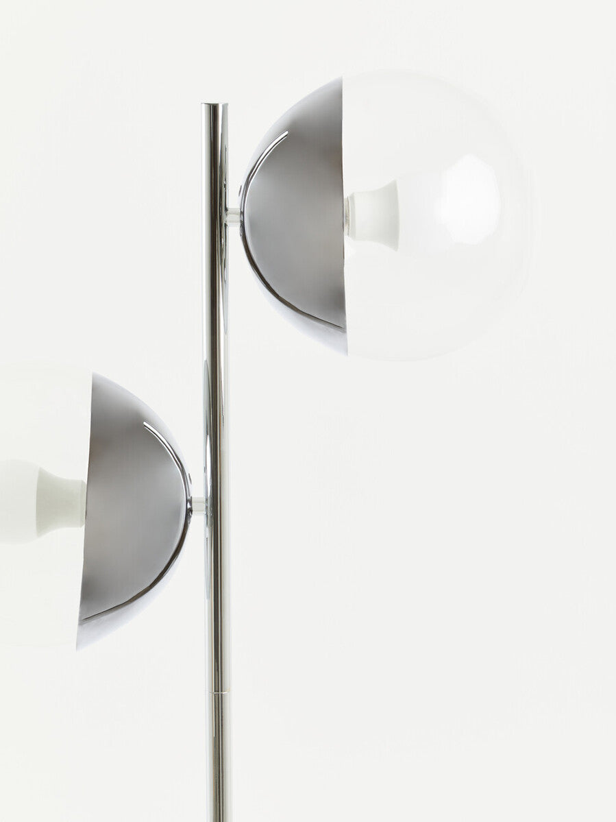 Revive Chrome 2 Light Floor Lamp