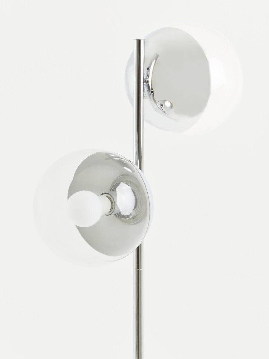 Revive Chrome 2 Light Floor Lamp