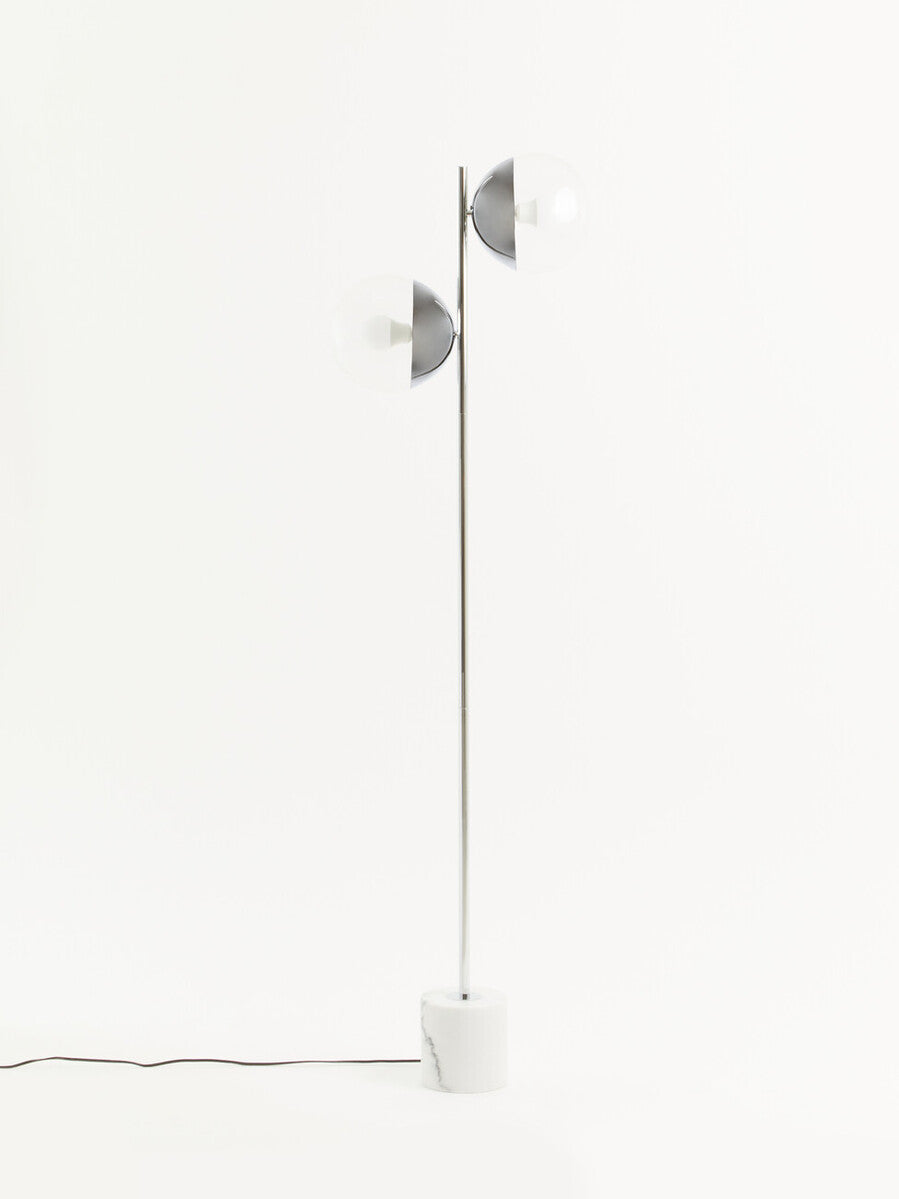 Revive Chrome 2 Light Floor Lamp