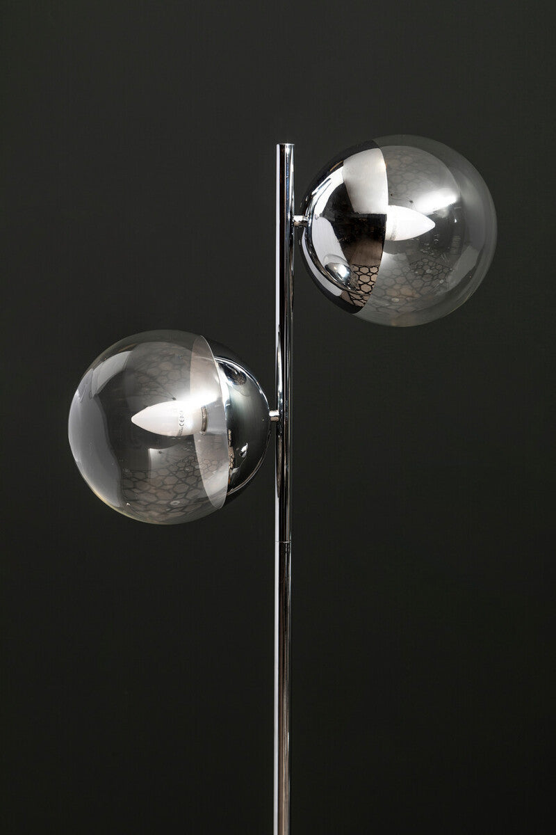 Revive Chrome 2 Light Floor Lamp