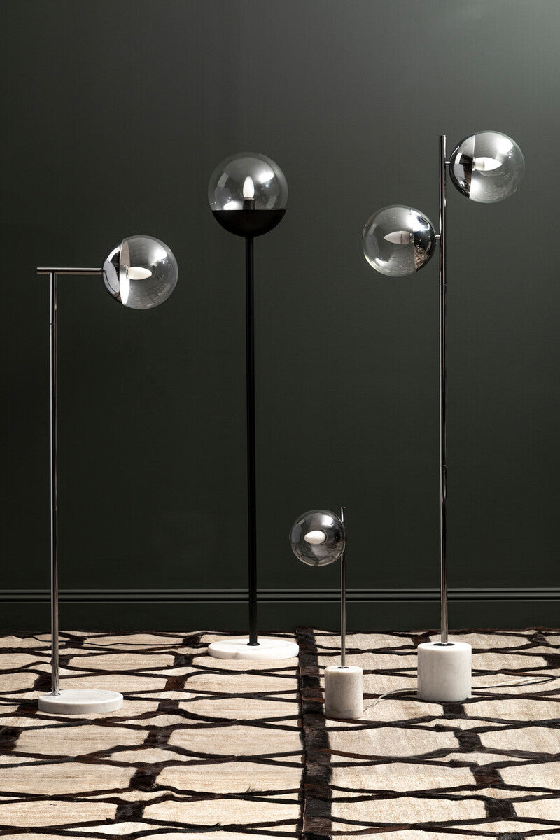 Revive Chrome 2 Light Floor Lamp