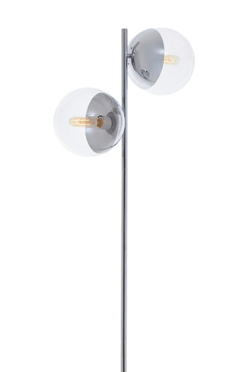 Revive Chrome 2 Light Floor Lamp