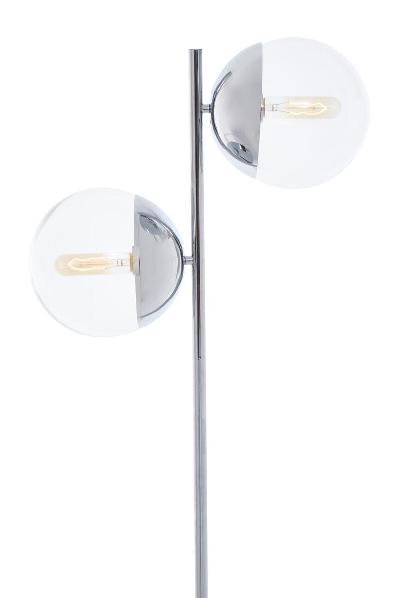 Revive Chrome 2 Light Floor Lamp