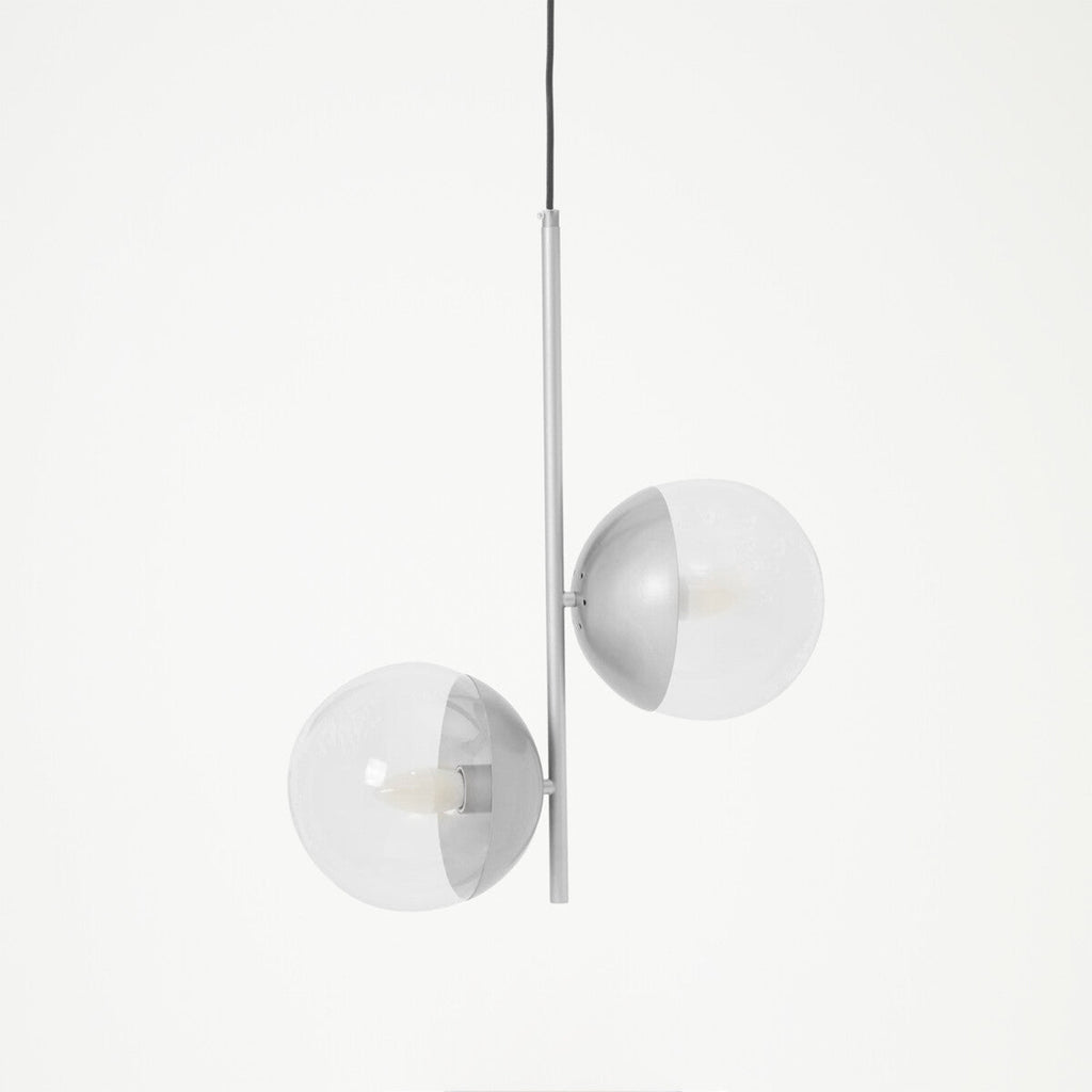 Revive Chrome 2 Bulb Pendant Light