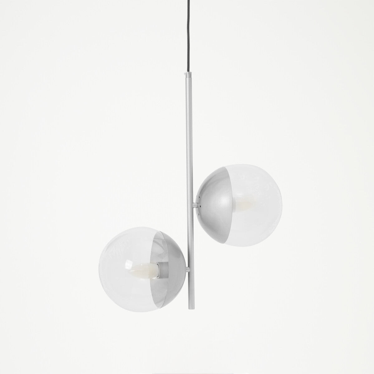 Revive Chrome 2 Bulb Pendant Light