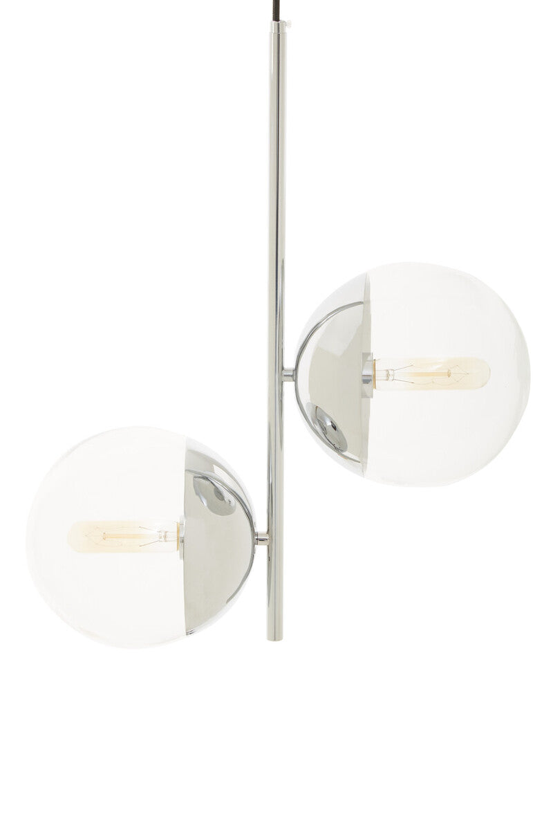 Revive Chrome 2 Bulb Pendant Light