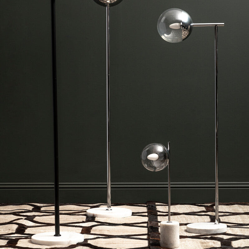 Revive Black Metal Floor Lamp