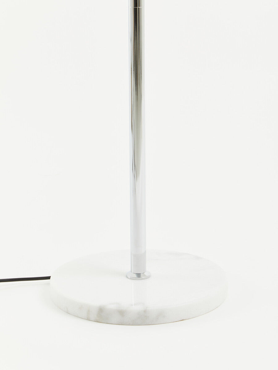Revive Chrome Metal Floor Lamp