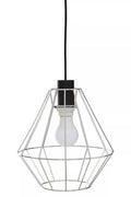 Wyra Chrome Cage Pendant Light