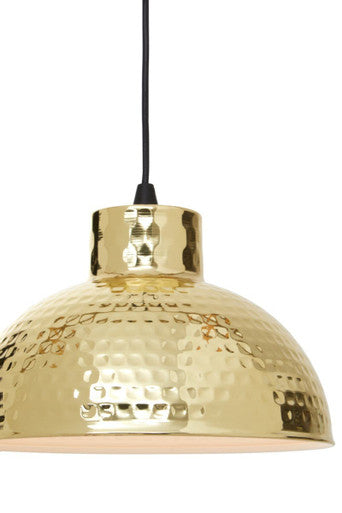 New Foundry Gold Pendant Light