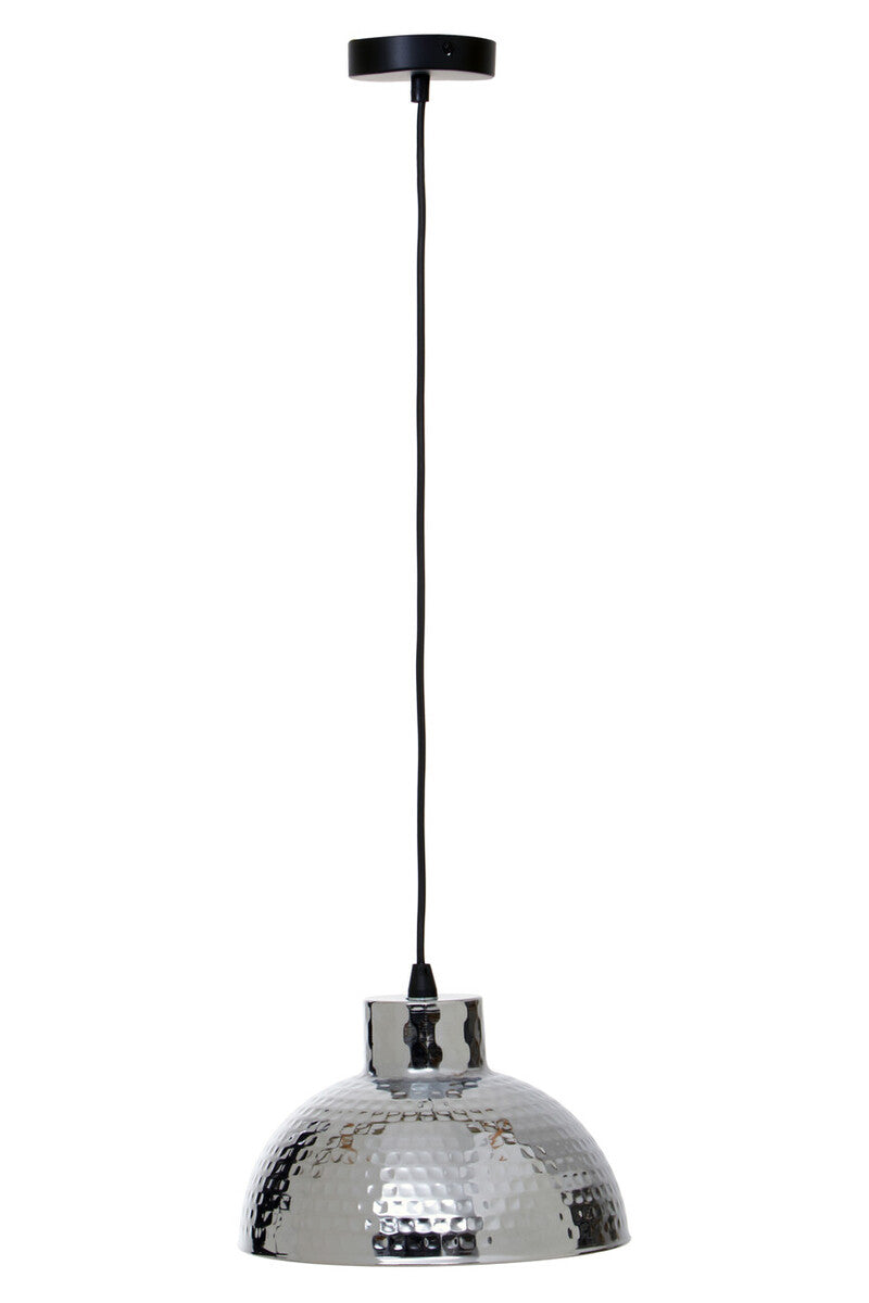 New Foundry Chrome Iron Pendant Light