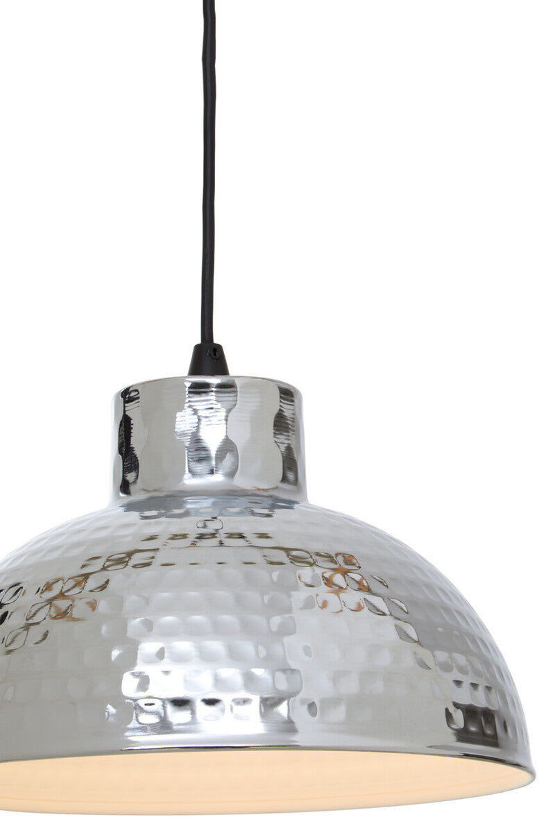 New Foundry Chrome Iron Pendant Light