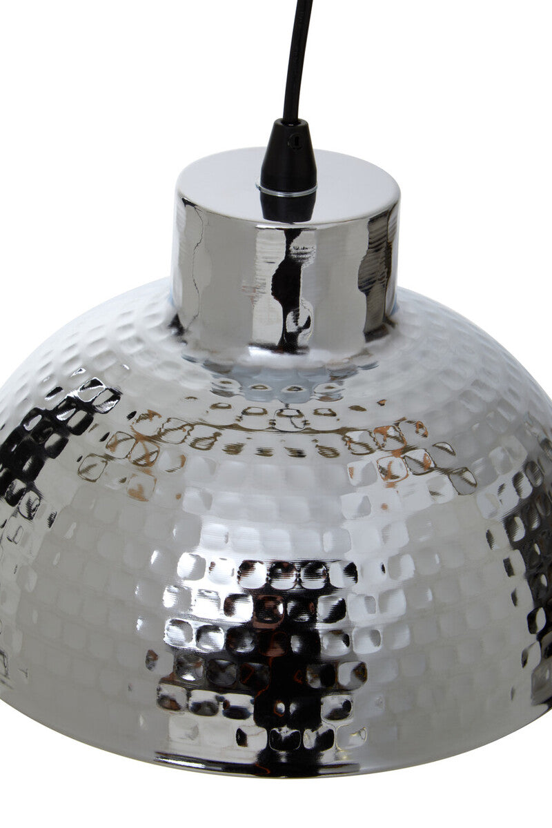 New Foundry Chrome Iron Pendant Light