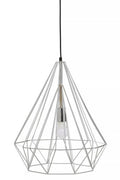 Wyra Chrome Conical Pendant Light