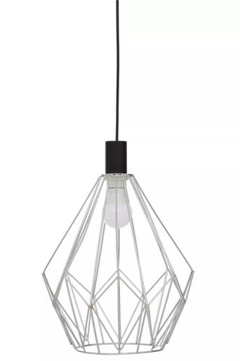 Wyra Chrome Gold Frame Pendant Light