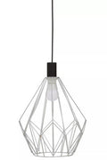 Wyra Chrome Gold Frame Pendant Light