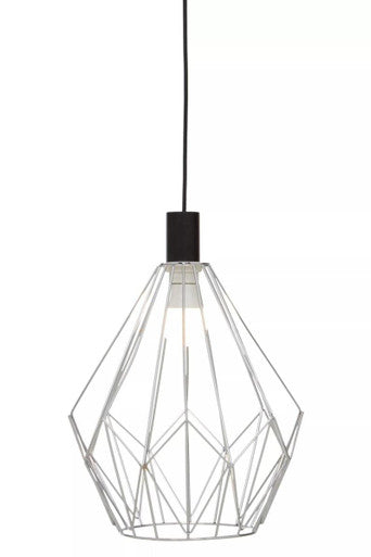Wyra Chrome Gold Frame Pendant Light