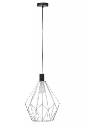 Wyra Chrome Gold Frame Pendant Light