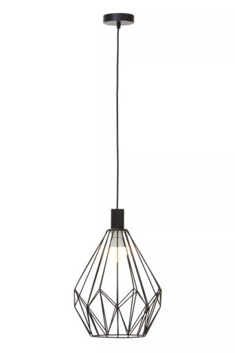 Wyra Black Frame Pendant Light